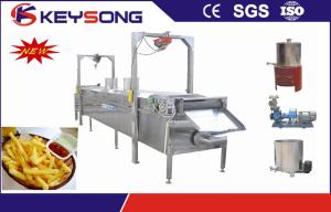 Wholesale Stainless Steel 304 Potato Chips Making Machine Semi - Automatic 380v 38kw 100 - 200kg / H from china suppliers