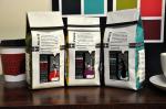 Customized Foil Tin Tie Bags Vent Valve Fin Sealed Side Gusset Quad Seal Coffee