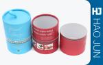 Round Shape Paper Packaging Carboard Candle Box With Rope on The Top
