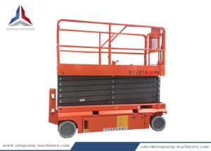 Wholesale Battery Hydraulic Self Propelled Scissor Lift Table with 14m Platform Height from china suppliers