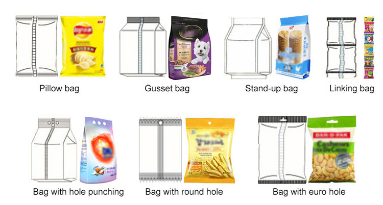 CE Chips Kurkure Packing Machine VFFS 50bags/min French Fries