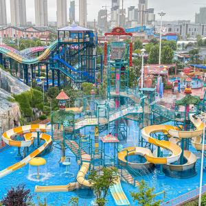 Wholesale OEM ODM Fiberglass Pool Slide Spiral Swimming Pool Slide Commercial from china suppliers