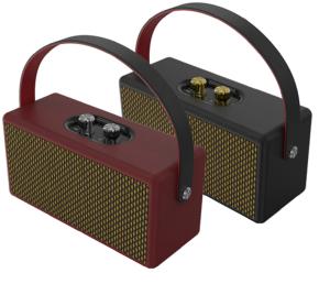 Wholesale Retro Wooden Cabinet 2×2.5-inch Units With 60 Magnets 7W×2 Power 2400mAh Battery for Home Decor Enthusiasts Music Lovers Etc from china suppliers