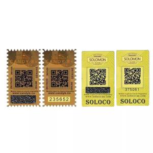 Wholesale Custom Self Adhesive Security Labels Reflective Authenticity Hologram Sticker CE from china suppliers