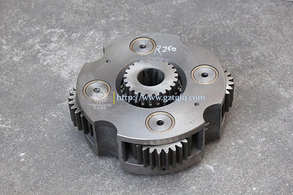 Hyundai 2nd Planetary Sun Gear Carrier Assy R250LC-7 Swing Gearbox Planet Carrier Assy