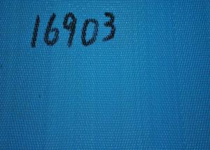 Wholesale OEM High Stretch Mesh Fabric Acid Resistance With White And Blue Color from china suppliers