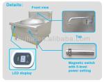 350-430V/50HZ Heavy Duty Induction Cooker With Strong Fire Power High Efficiency