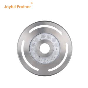 Wholesale Underwater Fountain Light IP68 12W 24W 36W Warm White Blue RGB Stainless Steel 316L With Diameter 285mm from china suppliers