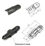High Quality Black 28mm Lean Pipe Joint Connertor