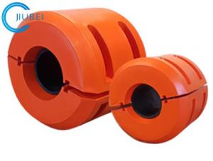 China Water Poly Pipe Floats Buoyancy 150kg High For Floating Dredge Pipes on sale