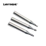 6mm 8mm CNC Ball Nose End Mill Corner Radius Milling Cutter For Steel HRC45