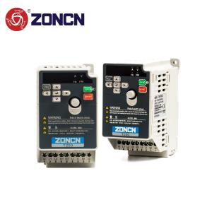 Wholesale VFD 220v Inverter ZONCN Variable Frequency Drive 1hp 2hp 50hz 60hz With RS485 from china suppliers