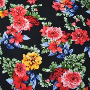 Wholesale Rotary Print Rayon Viscose Fabric Flower Woven Textile Garment from china suppliers