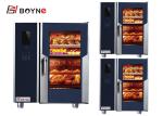 Commercial Kitchen Cooking Equipment LCD Version Combi Convection 10 GN 1/1 Gas