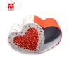 Buy cheap Sliding Drawer Ribbon Tie Gift Box 40cm X 30cm , CMYK Valentines Heart Box from wholesalers