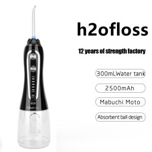 Wholesale Ergonomic Ultrasonic Oral Irrigator Water Flosser IPX7 Waterproof from china suppliers