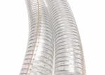 Reinforced Food Grade Spring Hose, Spiral Static Dissipative PVC Steel Wire Hose