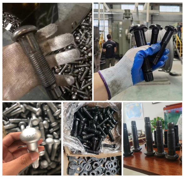 EN 14399-10 HRC Structural Bolt Grade 10.9 EN14399-10 HRC Tension Control Bolt with Cup Head