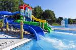 5-12 Meters Width Fiberglass Swimming Pool Slide for Land Transport Customers