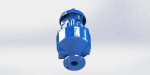 Wholesale Ductile Iron Full Flow Area Sewage Air Valve Spill Free from china suppliers