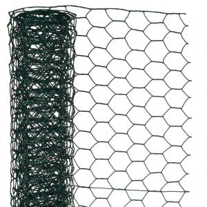China PVC Hexagonal Wire Netting 2022 Hot Sale PVC Coated Hexagonal Wire Mesh netting for fish pot /chicken on sale