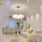 Design Sense french cream tulip G9 Ceiling Light For Living Room Bedroom