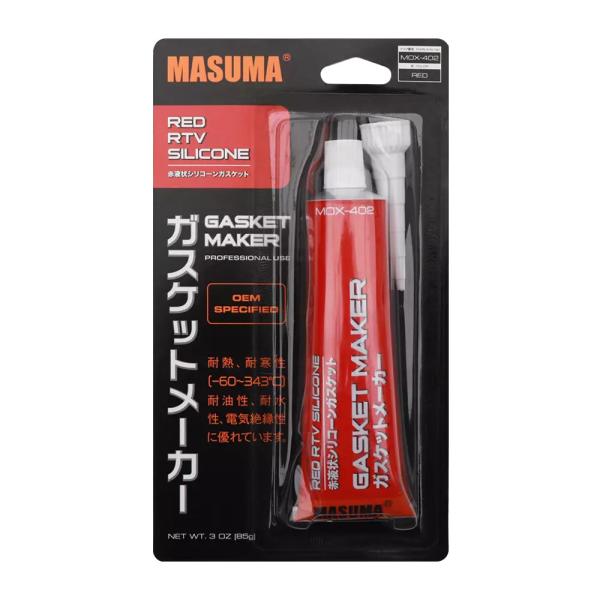 Red Automotive Rtv Silicone Sealant Gasket Maker High Temperature Resistance Car