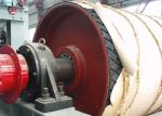 Steep Inclined Conveyor Belt Roller Drum Rubber Coating Bend Pulleys