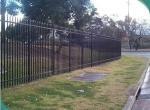Professional direct supplier best quality galvanized steel picket fence (ISO &