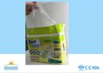 Custom Green Disposable Baby Nappies Chlorine Free With Magic Tapes