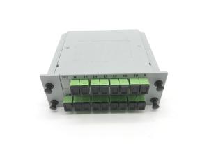 Wholesale Low PDL FTTX 1x16 Optical PLC Splitter 1650nm Single Mode from china suppliers