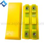 Road Construction Polyurethane Rubber 300*130-50P Three Ribs M12 Screw Holes