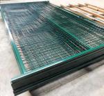 1.8m Height Yellow Powder Coated Canada Temporary Wire Mesh Fence
