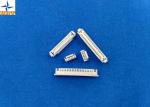 Single Row Circuit Board Connection White PCB Wire Connector GH PA66 Materials