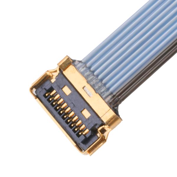 LVDS CABLE 10P 0.35mm Pitch 20857-010T-01 CABLE ASSEMBLY FOR WIRE PLUG micro