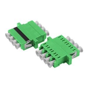 Wholesale LC APC QUAD Welding Symmetry-type Adapter With Flange from china suppliers
