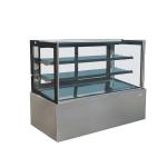 SUS 304 Vitrine Refrigerated Bakery Display Case Cabinet ETL