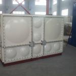 Fiberglass Plastic Sectional Cold Water Storage Tanks For Farm Sewage Water