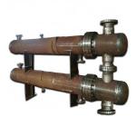 7.5kw Double Tube Sheet Heat Exchanger 0.8-2.0mm Steam Condenser