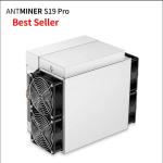 16.5kg BTC Mining Machine Antminer S19 95T 3250w Ethernet 80db