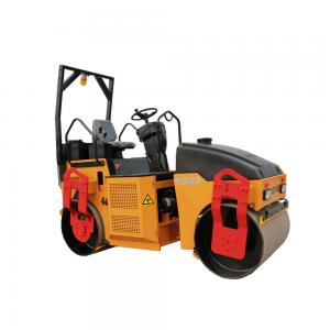 China 3ton Fully hydraulic double drum vibratory roller  KD03 on sale