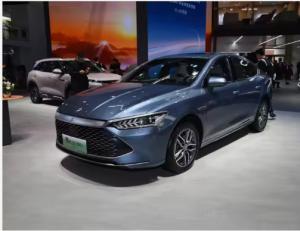 Wholesale 2024 BYD Qin Plus Dm-i Hybrid EV Adult Vehicles 55km 120km 4 Wheel 5 Seats from china suppliers