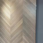 Living Room Engineered Oak Parquet Flooring Hungarian Point 510*92*15mm/4mm