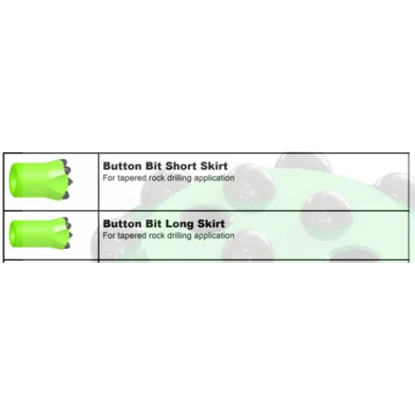 7 Buttons 34mm 36mm 38mm 40mm Taper Button Bit For Jack Hammer