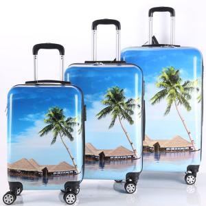 Wholesale Combination Lock 4 Spinner Wheels ODM Printed Luggage Suitcase from china suppliers