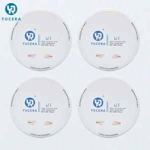 Wholesale YUCERA 49% Translucent White 98x16mm Dental Zirconia Blank from china suppliers