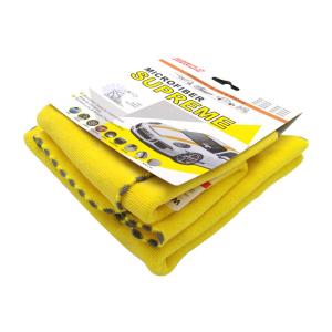 Wholesale 30*30cm Yellow Microfiber Towels For Car Detailing S M L Size from china suppliers