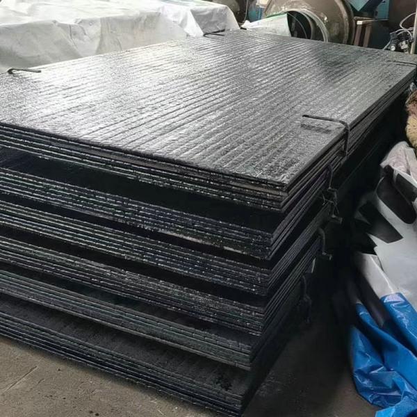 1400*3400mm Hardfaced Cladding Hardened Wear Steel Plate Truck Bed Liners Use