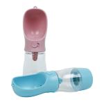 Insulated Dog Drinking Water Bottle 285ml Cat Dispenser Attached To Pet Bowl