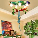 Children's bedroom decor led lights for room indoor chandelier monkey lamp(WH-MA